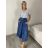 Šaty volnočasové krátký rukáv dámské PARMA (S/M/L ONE SIZE) ITALSKÁ MÓDA IMSM26001235