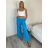 Kalhoty letní s páskem dámské TERNA  (S/M/L ONE SIZE) ITALSKÁ MÓDA IM426001356