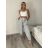 Tepláky elegantní balonové dlouhé dámské (S/M/L ONE SIZE) ITALSKÁ MÓDA IM426000136