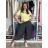 Kalhoty harémky aladinky dlouhé dámské (S/M/L ONE SIZE) ITALSKÁ MÓDA IMBM260001