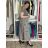 Šaty dlouhé letní krátký rukáv dámské DEISA (S/M/L ONE SIZE) ITALSKÁ MÓDA IMSM26000325