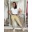 Kalhoty volnočasové s páskem dámské MIRKA (S/M/L ONE SIZE) ITALSKÁ MÓDA IM425553