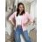 Sako elegantné 3/4 dlhý rukáv dámske SIMONA (S/M/L ONE SIZE) TALIANSKA MÓDA IMD26010