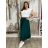 Nohavice harémky letné dlhé dámske (S/M/L ONE SIZE) TALIANSKA MÓDA IM424402 zelená smaragdová S / M