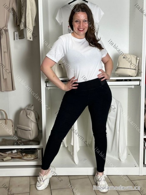 Legíny džegíny dlouhé dámské (S/M-XL/2XL) TURECKÁ MÓDA TMWL233308619/DUR S/M Černá