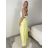Nohavice elegantní dlhé s páskem dámske MISEL(S/M/L ONE SIZE) TALIANSKA MÓDA 	 IMPVN262465/DUR S/M/L béžová