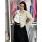 Bunda riflová krátká dámská (S-2XL) MOON GIRL MOON26GY3017P/DUR béžová 2XL
