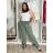 Kalhoty aladinky letní dámské (S/M/L ONE SIZE) ITALSKÁ MÓDA IM426181/DUR S/M/L tmavě béžová