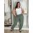 Kalhoty aladinky letní dámské (S/M/L ONE SIZE) ITALSKÁ MÓDA IM426181/DUR S/M/L tmavě béžová