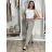 Kalhoty aladinky letní dámské (S/M/L ONE SIZE) ITALSKÁ MÓDA IM426181/DUR S/M/L tmavě béžová