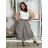 Nohavice oversize s opaskom dámske (S/M/L ONE SIZE) TALIANSKA MÓDA IMWTM260003/DUR S/M/L šedá