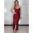 Šaty elegantní společenské dlouhé na ramínka dámské STELA (S/M ONE SIZE) ITALSKÁ MÓDA IM3260001