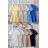 Šaty košilové krátký rukáv dámské BARBARA (S/M/L ONE SIZE) ITALSKÁ MÓDA IMC26002356