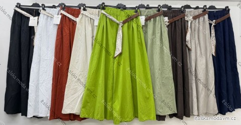 Sukňa dlhá s opaskom dámska nadrozmer (40/42/44 ONE SIZE) TALIANSKA MÓDA IM426223