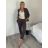 Sako elegantní 3/4 dlouhý rukáv dámské (S/M/L ONE SIZE) ITALSKÁ MÓDA IMD26074