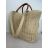 Kabelka boho letná dámska (46cm X 30cm) Versoli VER26PB-33/DUR ONE SIZE béžová