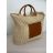 Kabelka boho letná dámska (46cm X 30cm) Versoli VER26PB-33/DUR ONE SIZE béžová