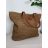 Kabelka boho letná dámska (49cm X 36cm) Versoli VER26-TOR-763/DUR ONE SIZE béžová