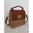 Kabelka malá boho letná dámska (19cm X 16cm) Versoli VER26T920/DUR ONE SIZE béžová