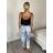 Tepláky dlhé dámske (S/M/L ONE SIZE) ITALSKÁ MÓDA IMB22LUSSY