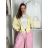 Bunda oversize dlouhý rukáv dámská KAILA (S/M/L/XL ONE SIZE) ITALSKÁ MÓDA IMC26081