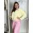 Bunda oversize dlouhý rukáv dámská KAILA (S/M/L/XL ONE SIZE) ITALSKÁ MÓDA IMC26081