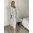 Šaty dlouhé letní elegantní na ramínka dámské IRIS (S/M/L ONE SIZE) ITALSKÁ MÓDA IMPKM2626098/DUR S/M/L světle modrá