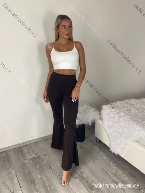 Kalhoty dlouhé dámské (S/M/L ONE SIZE) ITALSKÁ MÓDA IMPBB260001/DUR