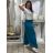 Nohavice aladinky harémky dlhé dámske (M/L ONE SIZE) TALIANSKA MÓDA IMD22212/DR M/L petrolejová