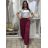 Nohavice aladinky harémky dlhé dámske (M/L ONE SIZE) TALIANSKA MÓDA IMD22212/DR M/L vínová čerešňová