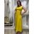 Šaty  letní bez rukávu dámské Bella (S/M/L ONE SIZE) ITALSKÁ MÓDA IMSM25BELLA/DR S/M/L mintová světlá