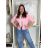Bunda lehká oversize dlhý rukáv dámska RURU (S/M/L /XL ONE SIZE) TALIANSKA MÓDA IMWTM260004/DUR S/M/L žlutá