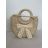 Kabelka boho letní dámska (23cm X 17cm) Versoli VER26DZR-06A/DUR ONE SIZE béžová