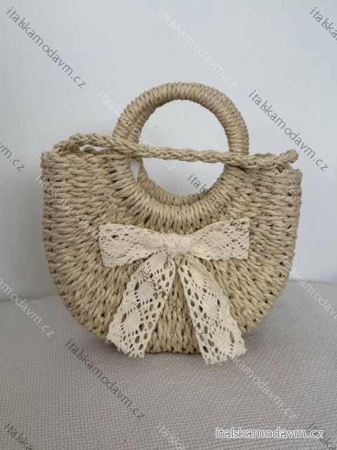 Kabelka boho letní dámska (23cm X 17cm) Versoli VER26DZR-06A/DUR ONE SIZE béžová