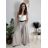 Nohavice elegantné s opaskom dámske (S/M/L ONE SIZE) TALIANSKA MÓDA IM4260015