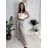 Nohavice elegantné s opaskom dámske (S/M/L ONE SIZE) TALIANSKA MÓDA IM4260015