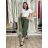 Kalhoty volnočasové dámské ZITA (S/M/L ONE SIZE) ITALSKÁ MÓDA IMSM26001239/DUR S/M/L modrá