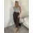 Nohavice letní s opaskom dámske ROMI (S/M/L ONE SIZE) TALIANSKA MÓDA IM4260013565/DUR S/M/L tmavo béžová