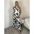 Souprava letní icecool top a kalhoty dámská (S/M ONE SIZE) ITALSKÁ MÓDA IMM24M84215A-2/DUR S/M bílá
