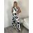 Souprava letní icecool top a kalhoty dámská (S/M ONE SIZE) ITALSKÁ MÓDA IMM24M84215A-2/DUR S/M bílá