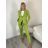 Souprava sako a kalhoty dlouhé dámské (S/M/L ONE SIZE) IMM26MY87072/DUR S/M/L béžová krémová