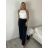 Kalhoty dlouhé letní icecool skládané dámské (S/M/L ONE SIZE) ITALSKÁ MÓDA IMM23M7055