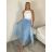 Sukňa dlhá tylová dámska (S/M/L ONE SIZE) TALIANSKA MÓDA IM425155