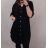 Šaty košilové 3/4 dlouhý rukáv dámské (XL/2XL ONE SIZE) ITALSKÁ MÓDA IM421087/DR starorůžová