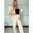 Sako dlouhý rukáv dámské DICE (S/M/L ONE SIZE) ITALSKÁ MÓDA IMPVN2522493/DUR sv. mintová S/M