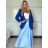 Sako dlouhý rukáv dámské DICE (S/M/L ONE SIZE) ITALSKÁ MÓDA IMPVN2522493/DUR sv. mintová S/M