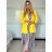 Sako dlouhý rukáv dámské DICE (S/M/L ONE SIZE) ITALSKÁ MÓDA IMPVN2522493/DUR sv. mintová S/M