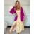 Sako dlouhý rukáv dámské DICE (S/M/L ONE SIZE) ITALSKÁ MÓDA IMPVN2522493/DUR sv. mintová S/M