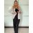 Sako dlouhý rukáv dámské DICE (S/M/L ONE SIZE) ITALSKÁ MÓDA IMPVN2522493/DUR sv. mintová S/M