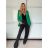 Sako dlouhý rukáv dámské DICE (S/M/L ONE SIZE) ITALSKÁ MÓDA IMPVN2522493/DUR sv. mintová S/M